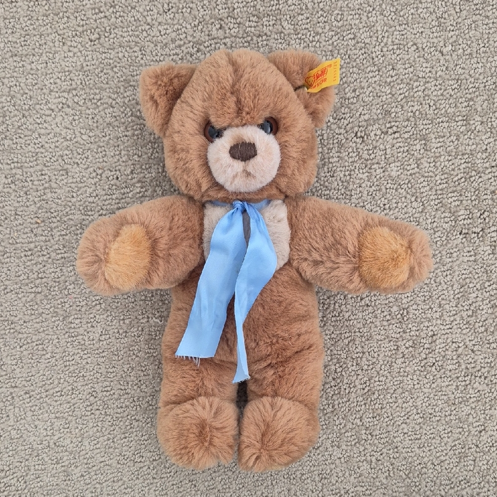 Vintage 1980s 26cm Steiff Teddy Bear 5355/26 "Cosy"- Made In West Germany!